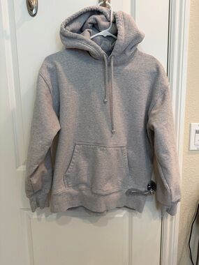 TNA Light Gray Pullover Hoodie